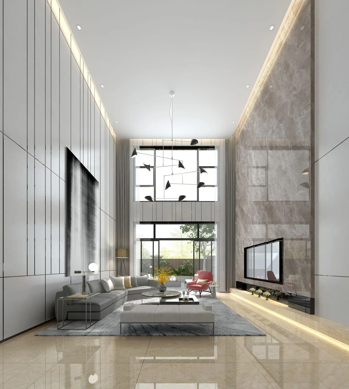 Crane Grey JKY826095 – phối cảnh 3