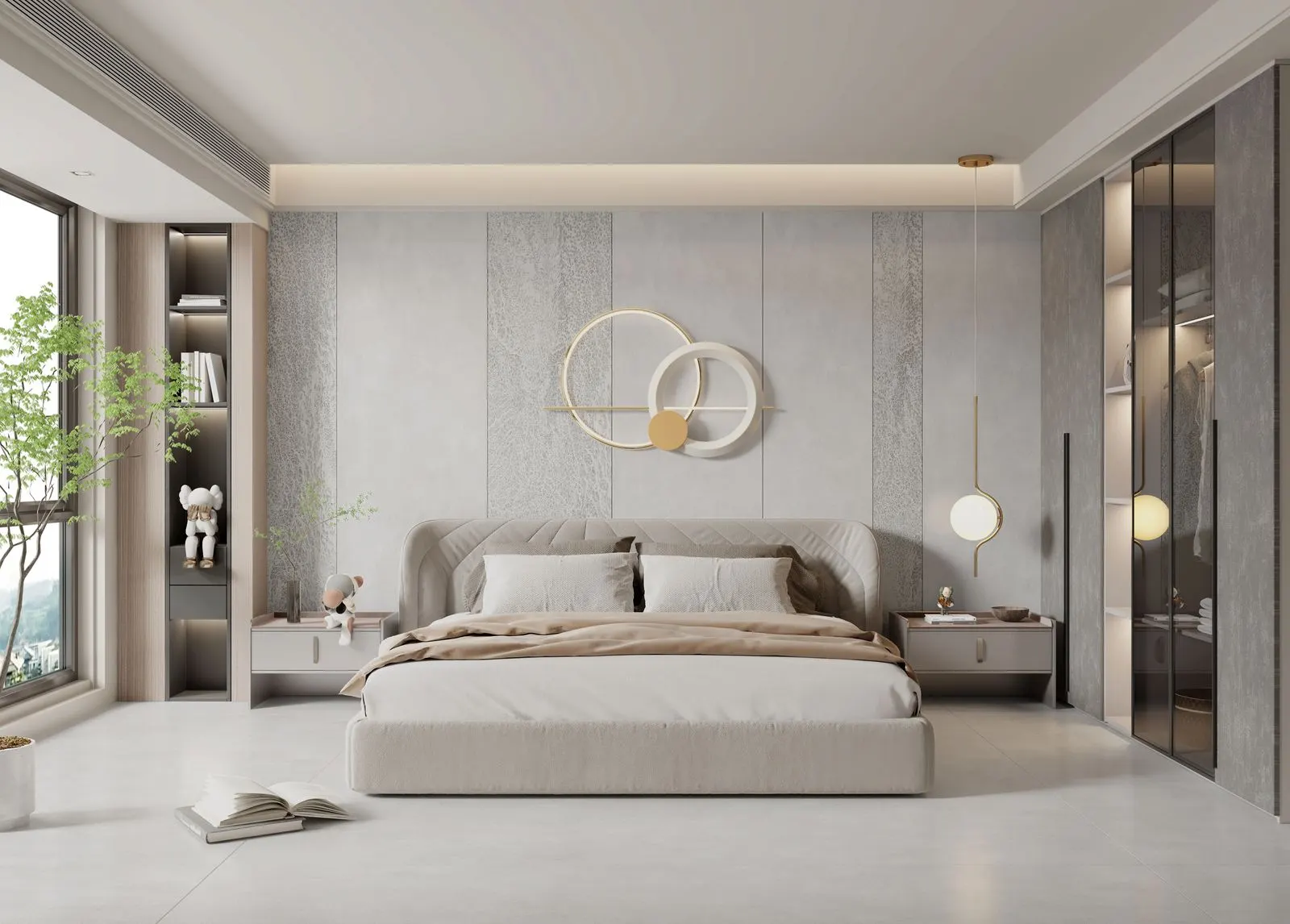 Grey Filigree JKY826095H1 – phối cảnh 2