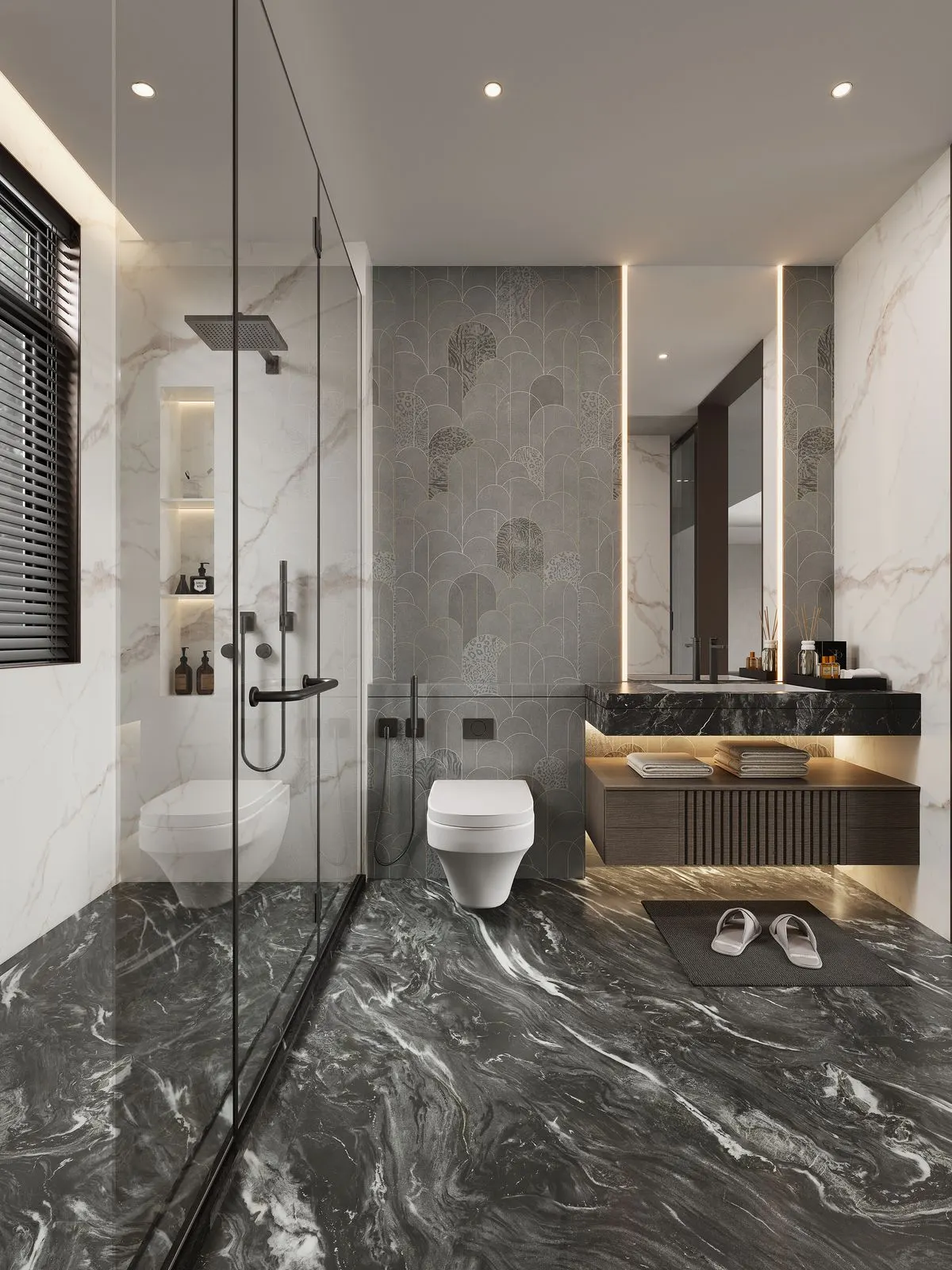 Modern Charm JKY826097H2 – phối cảnh 3