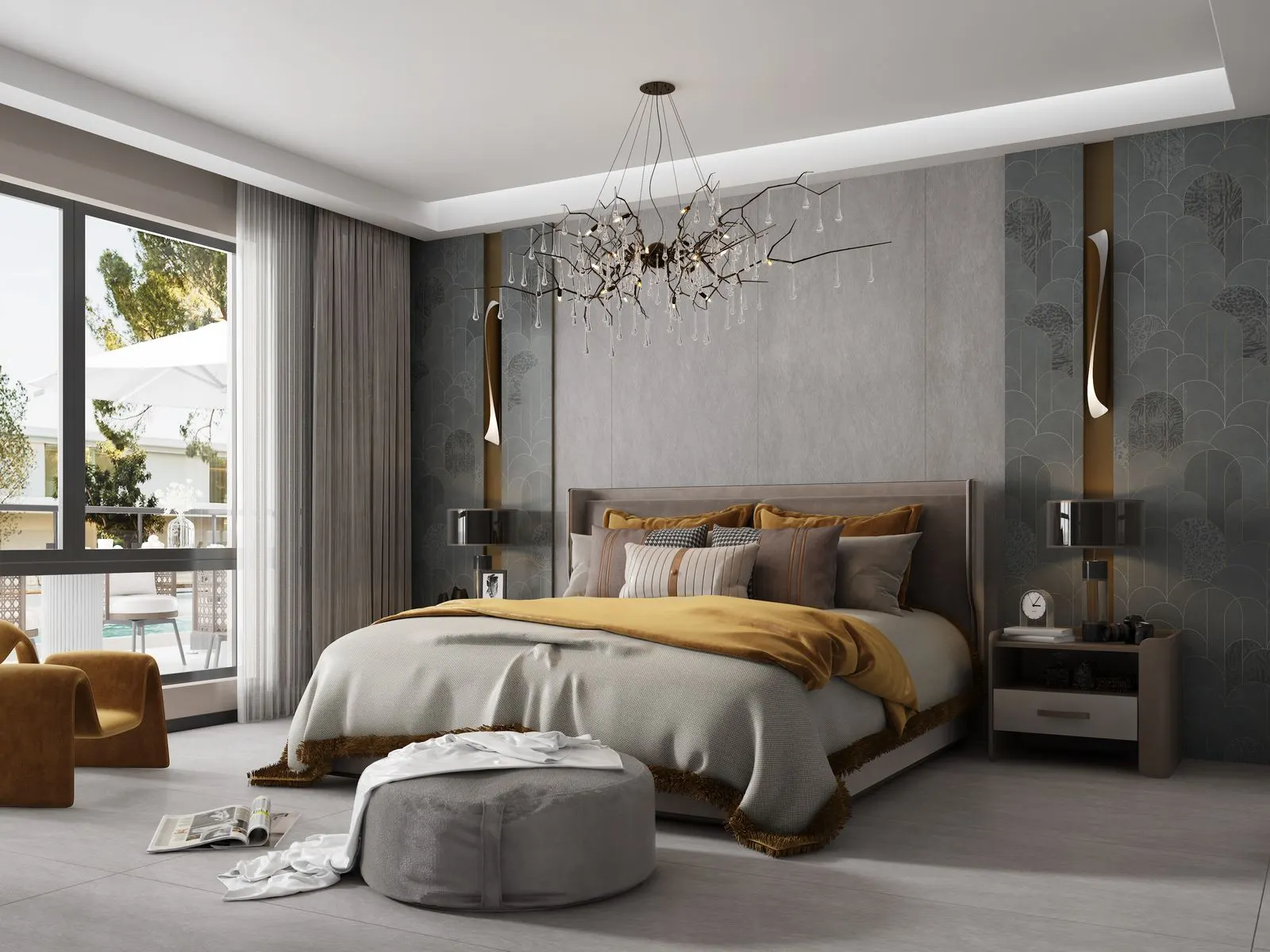 Modern Charm JKY826097H2 – phối cảnh 4