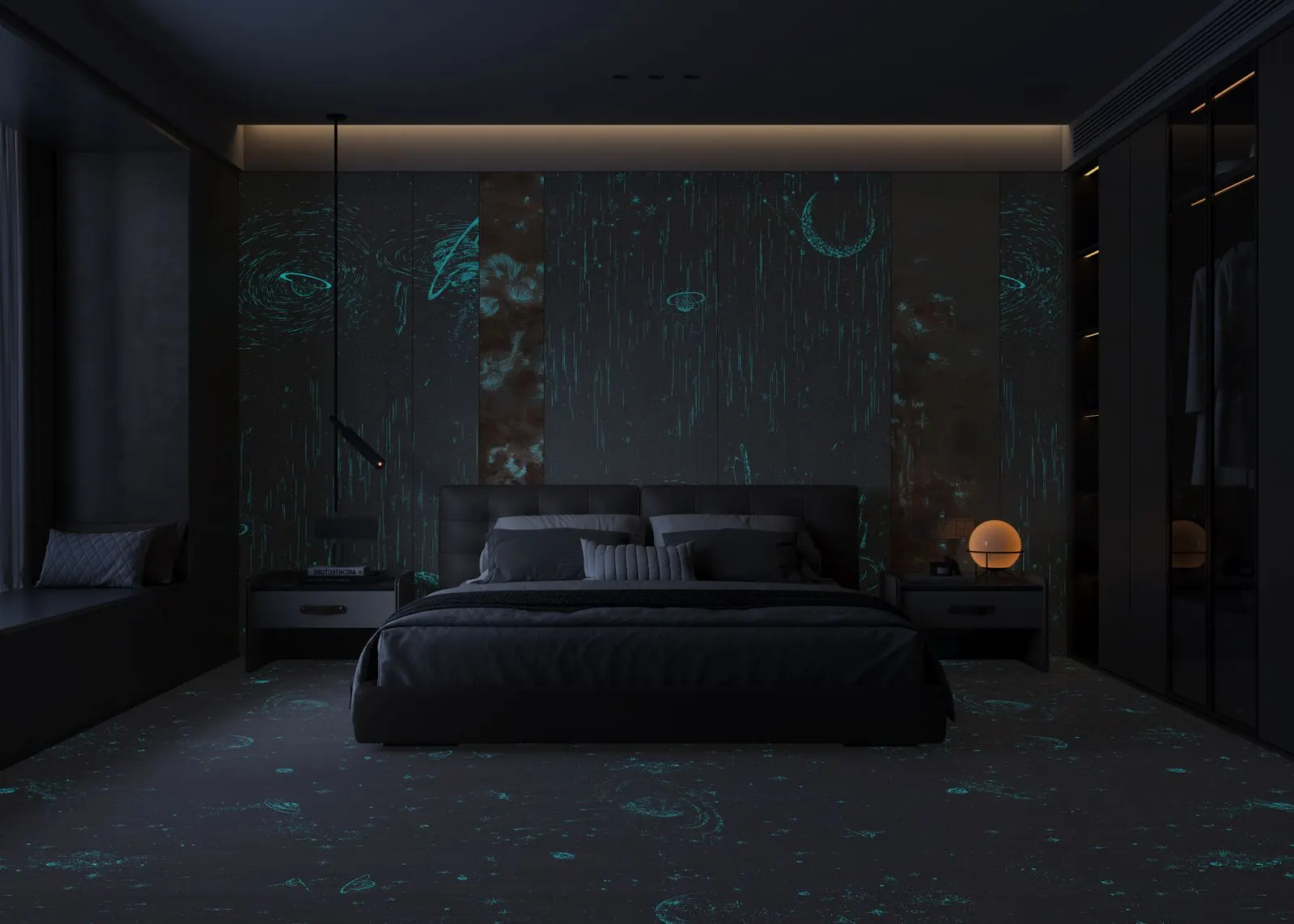 Grey Oak JKY826102 – phối cảnh 2