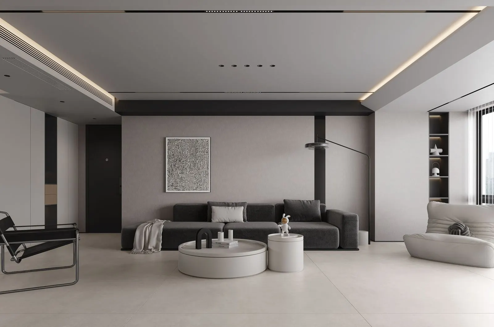 Cloud Curtain JKY826108 – phối cảnh 2