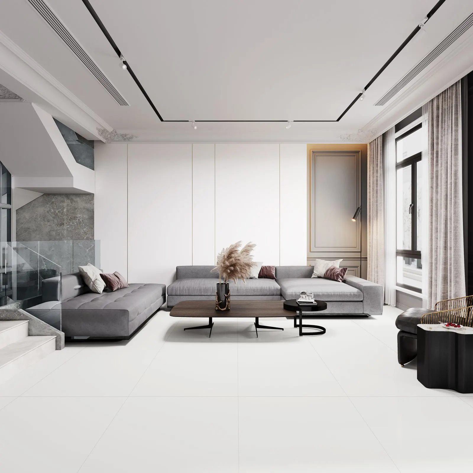 Moonlight White JKY826114 – phối cảnh 2