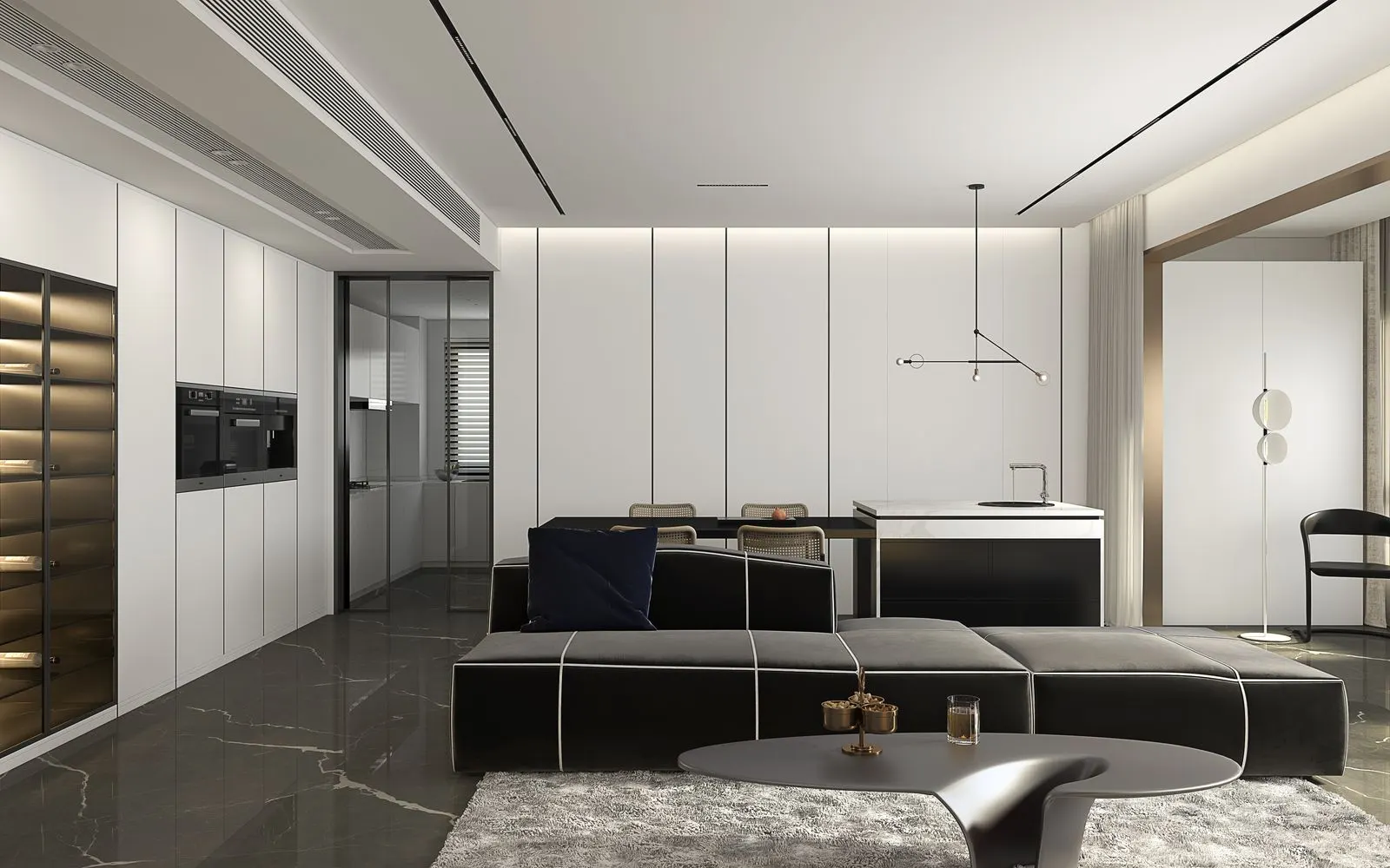 Moonlight White JKY826114 – phối cảnh 3
