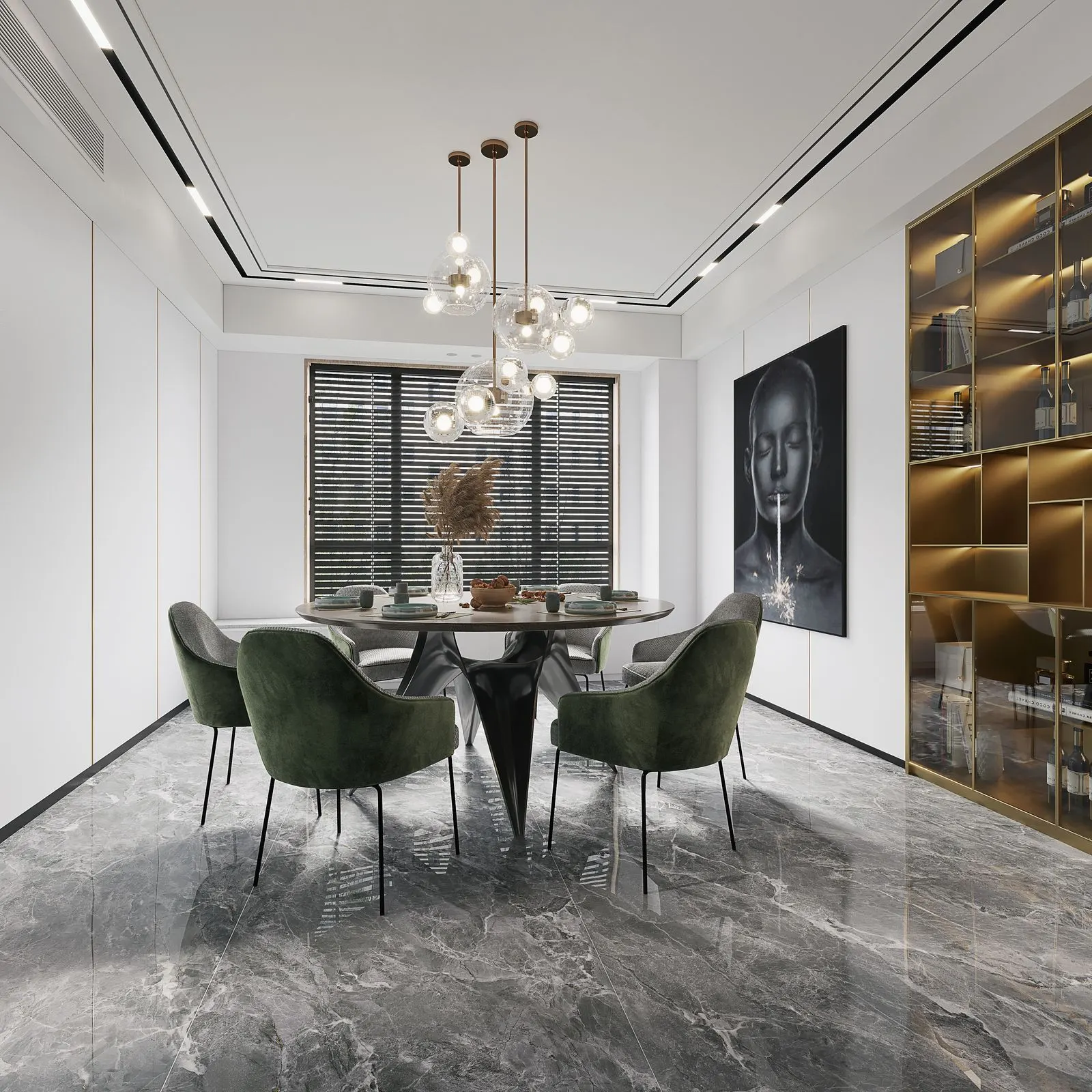 Galaxy Grey JKY826116 – phối cảnh 2
