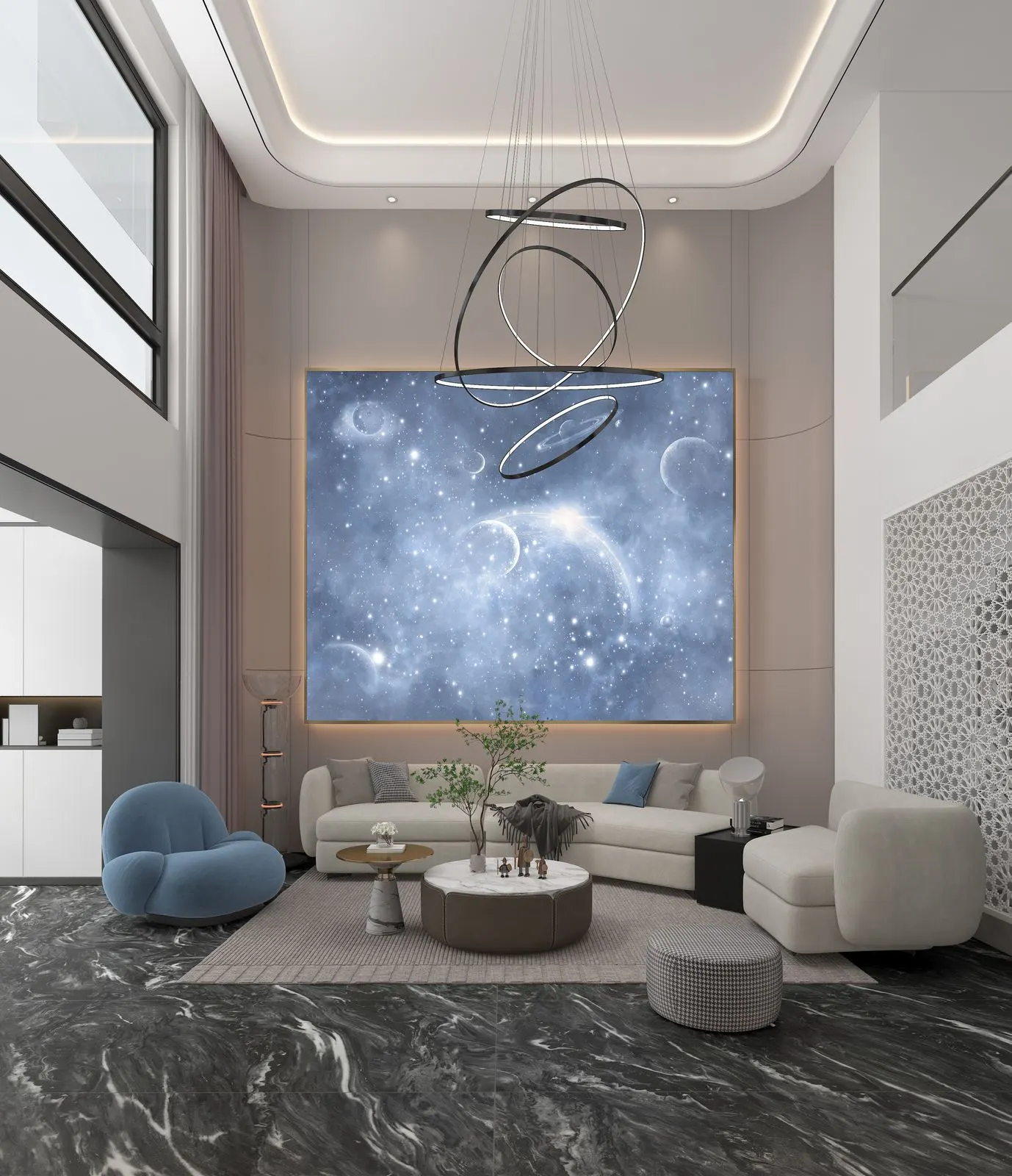 Blue Galaxy JKY826119 – phối cảnh 2