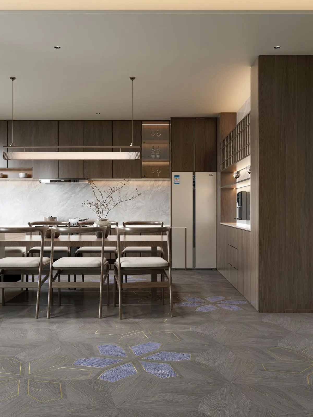 Grey Petal Wood JSM2645375 – phối cảnh 2