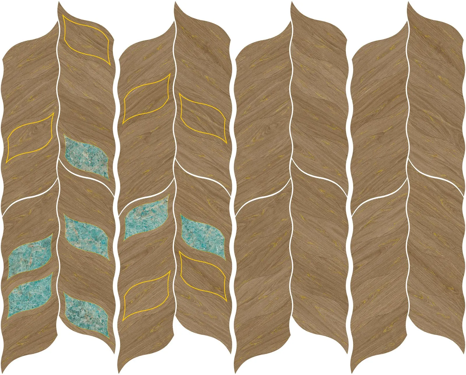 Medium Leaf Wood JSM413381 – phối cảnh 1