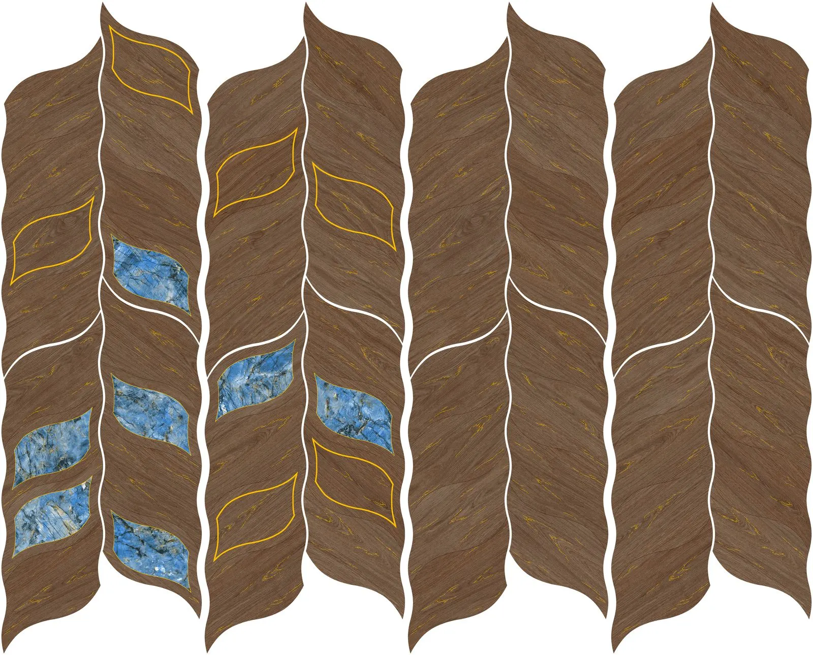 Dark Leaf Wood JSM413382 – phối cảnh 1