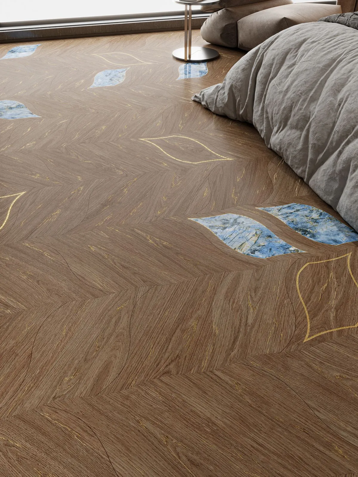 Dark Leaf Wood JSM413382 – phối cảnh 3
