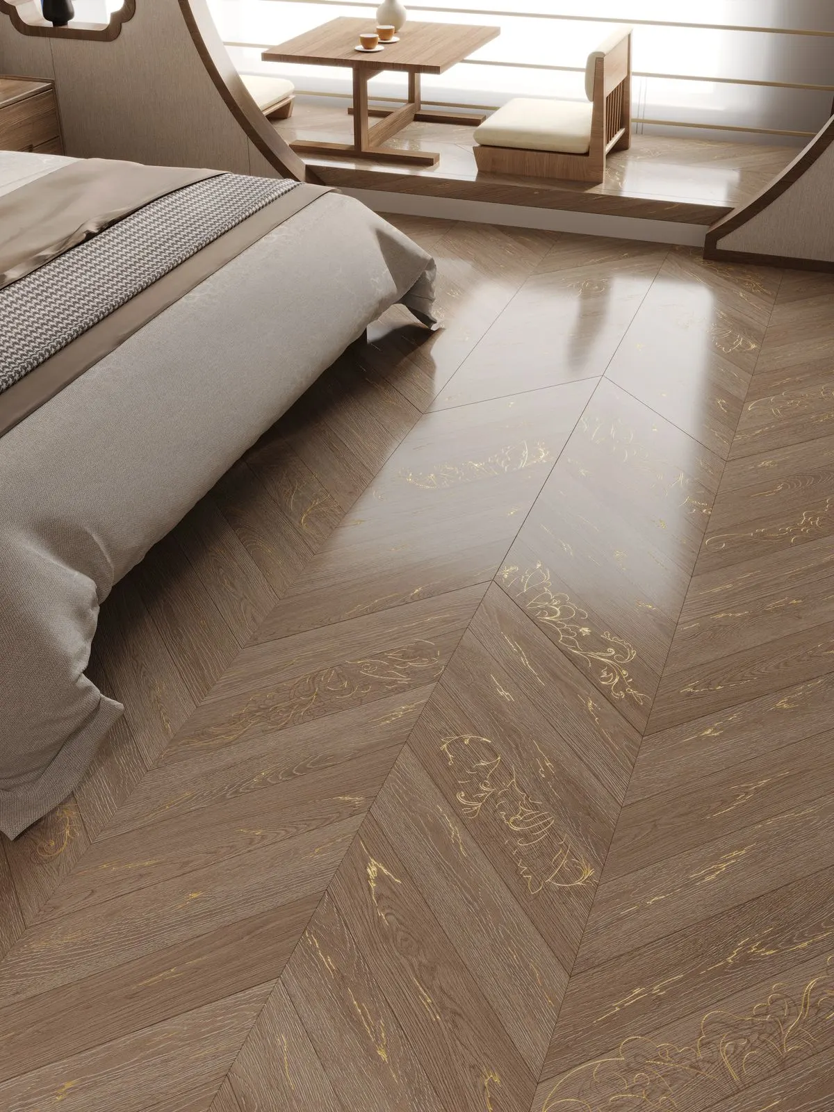 Light Herringbone Wood JSM415386 – phối cảnh 3