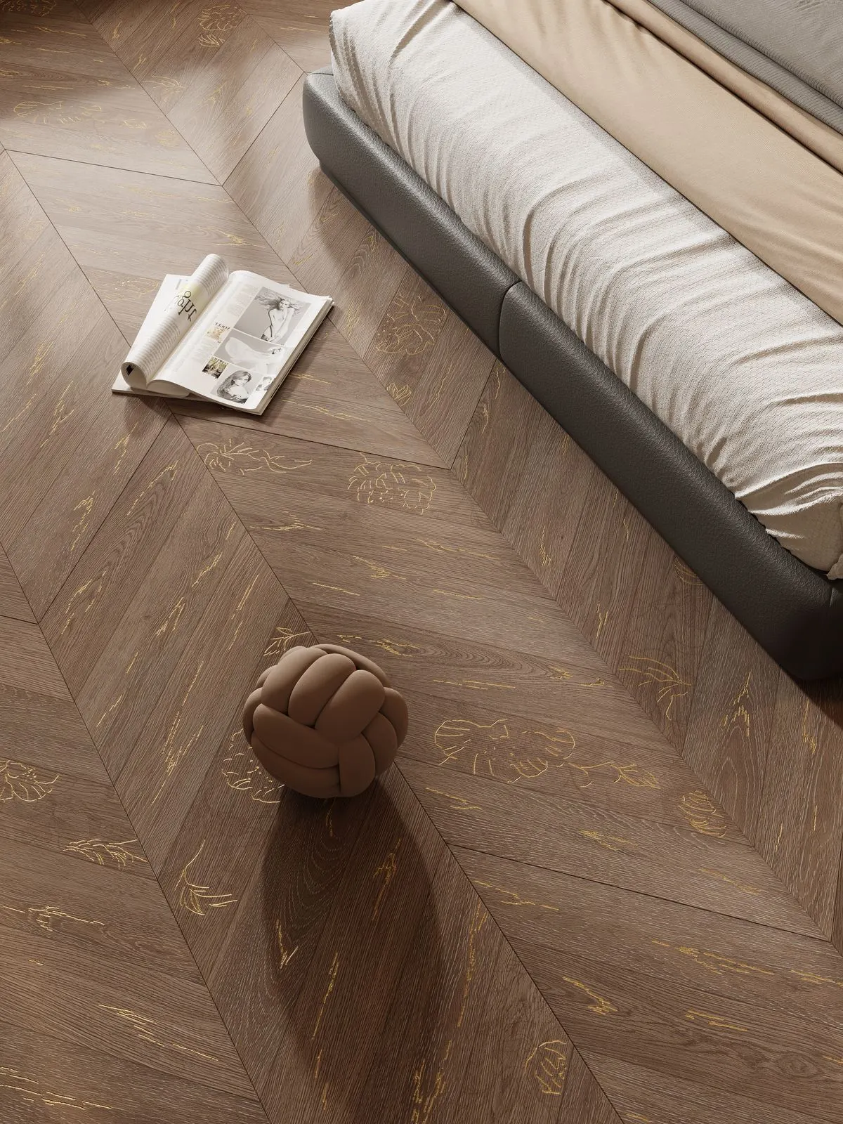 Medium Herringbone Wood JSM415387 – phối cảnh 2