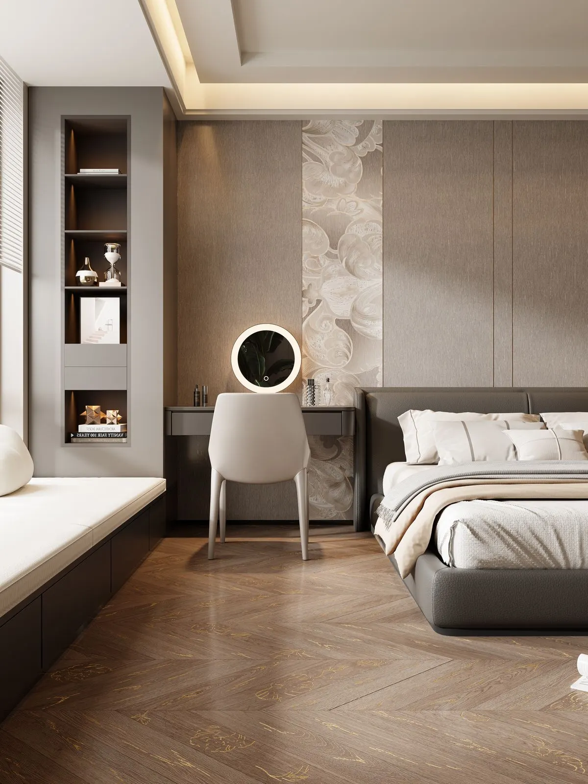 Medium Herringbone Wood JSM415387 – phối cảnh 4