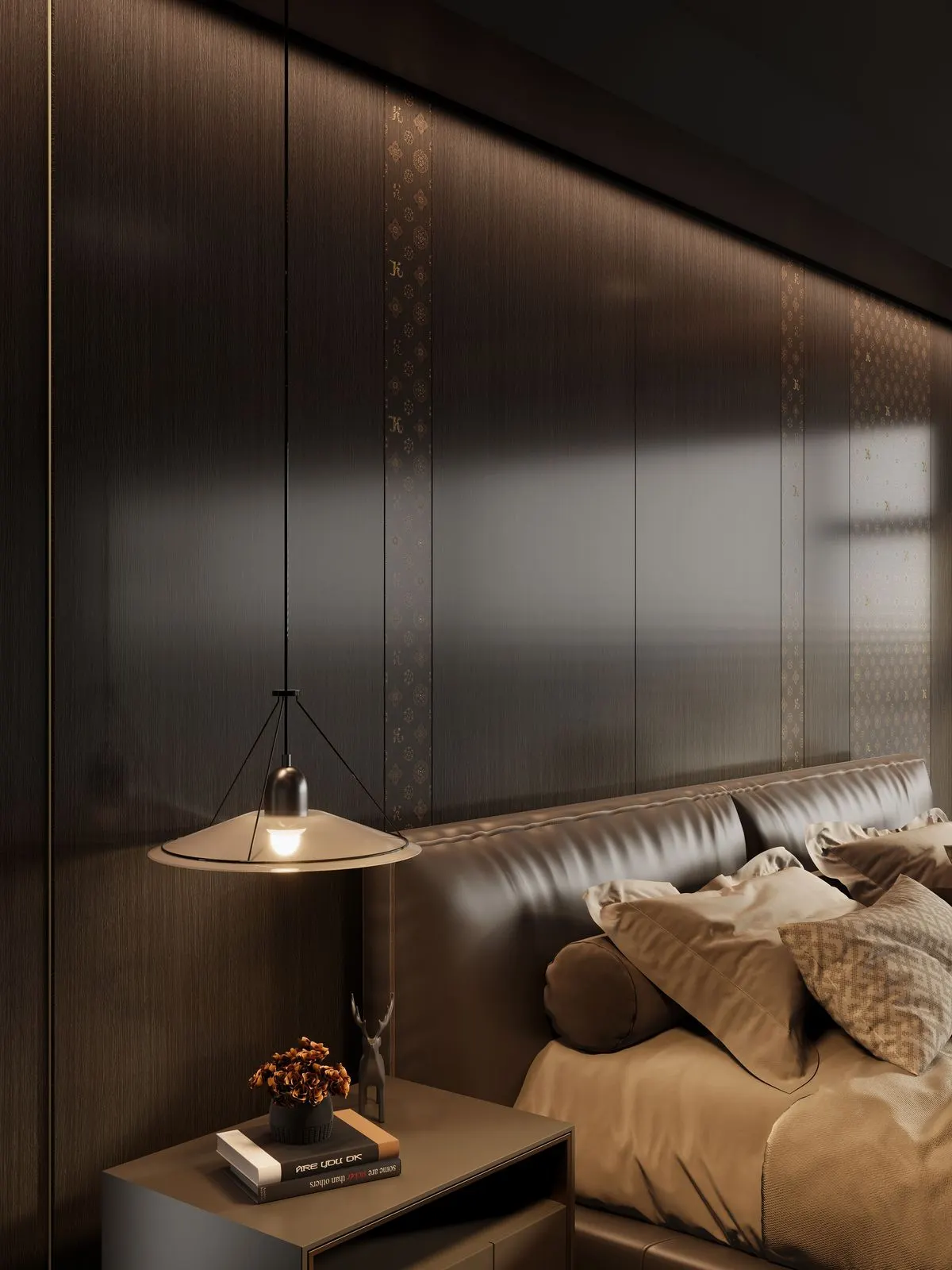 Dark Herringbone Wood JSM415388 – phối cảnh 2