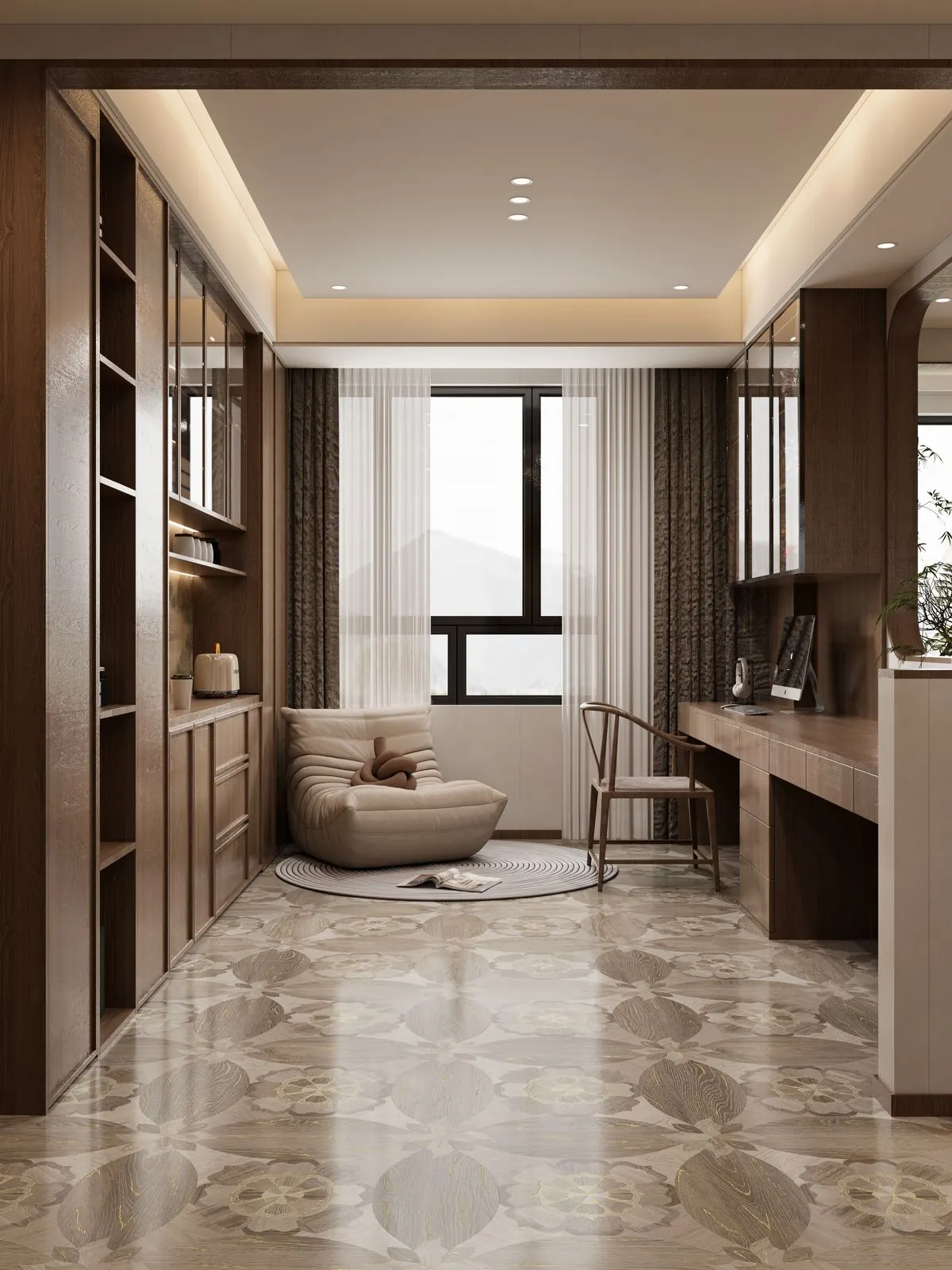 Light Lotus Wood JSM685397 – phối cảnh 4