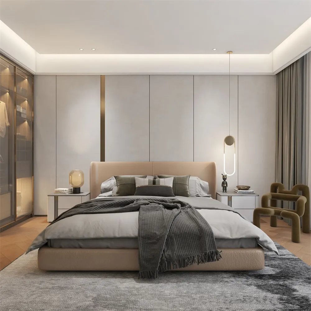 Biệt thự Quảng Châu, Quảng Đông – Phòng ngủ hiện đại sang trọng, JKY826094