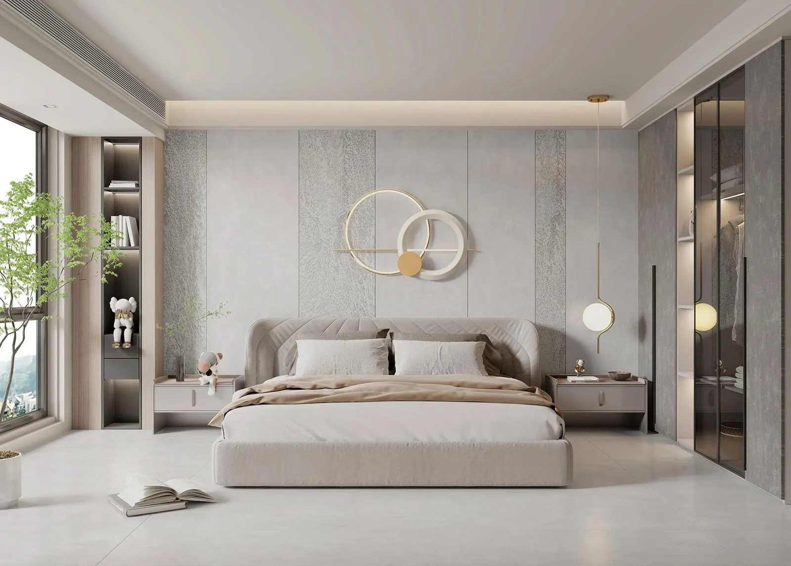 Grey Filigree JKY826095H1 – phối cảnh 4