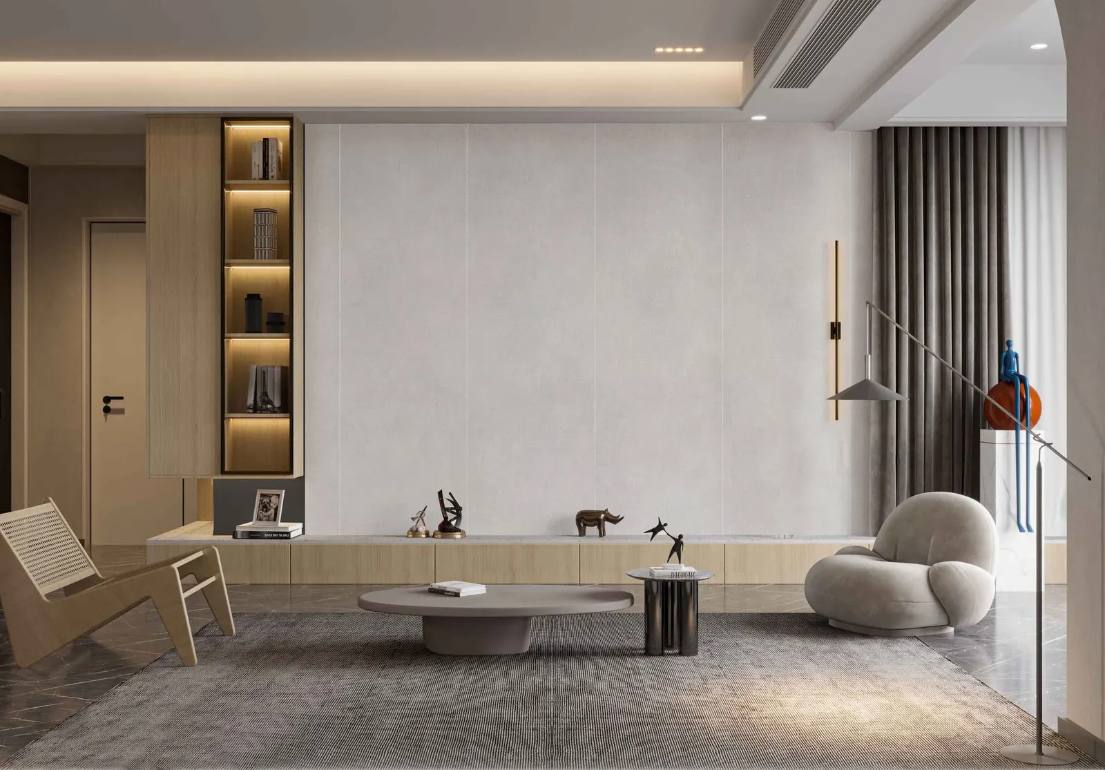 Moonlight White JKY826114 – phối cảnh 4